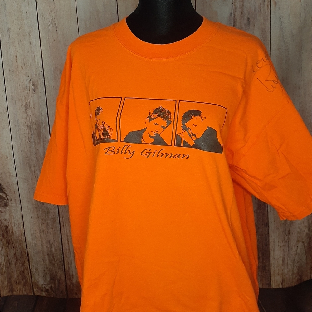 BILLY GILMAN Day SIGNED Shirt RARE HTF